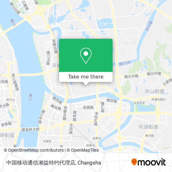 中国移动通信湘益特约代理店 map