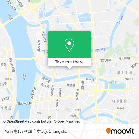 特百惠(万科城专卖店) map