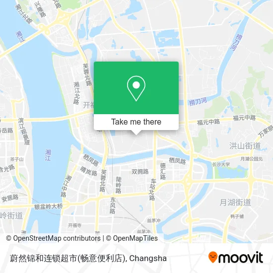 蔚然锦和连锁超市(畅意便利店) map