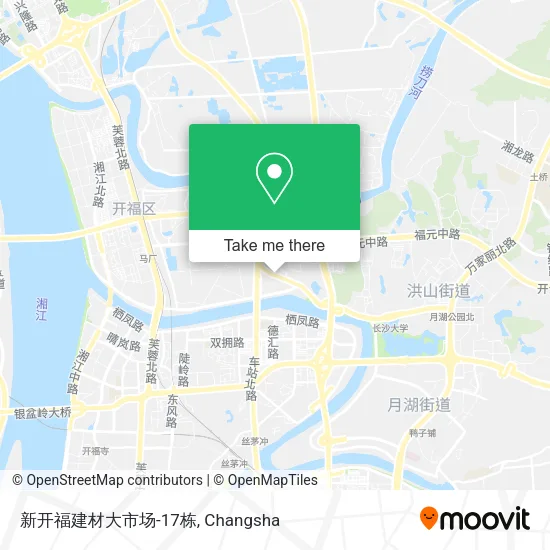 新开福建材大市场-17栋 map