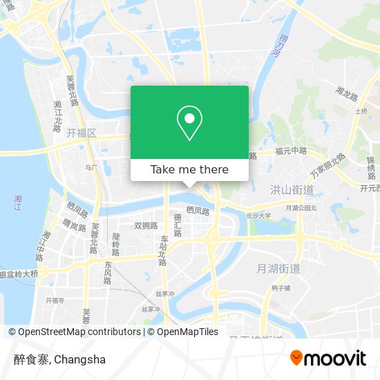 醉食寨 map