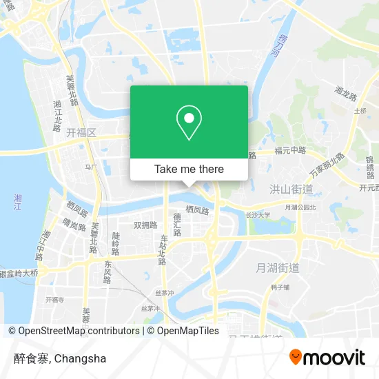 醉食寨 map