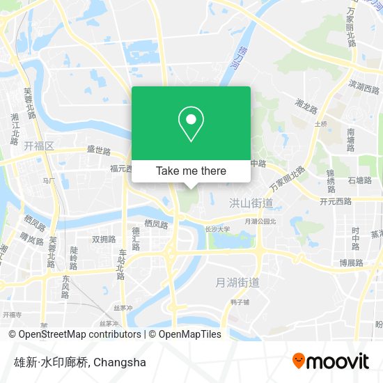 雄新·水印廊桥 map