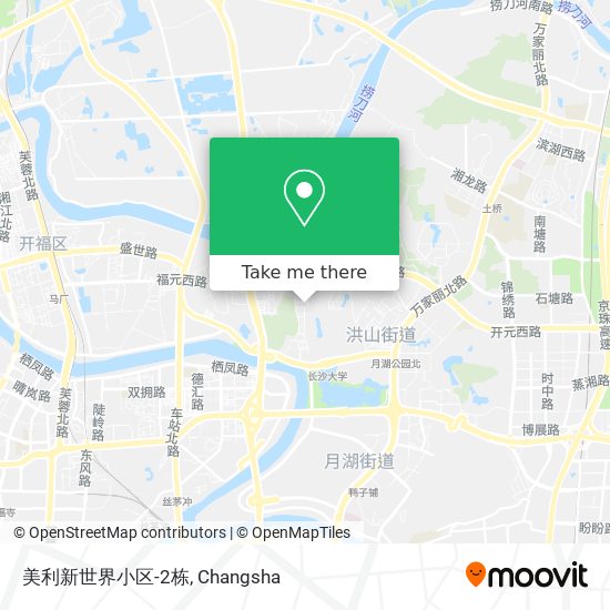 美利新世界小区-2栋 map