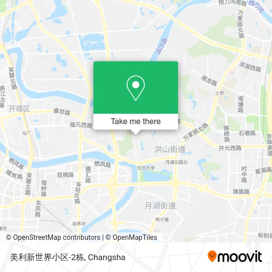 美利新世界小区-2栋 map
