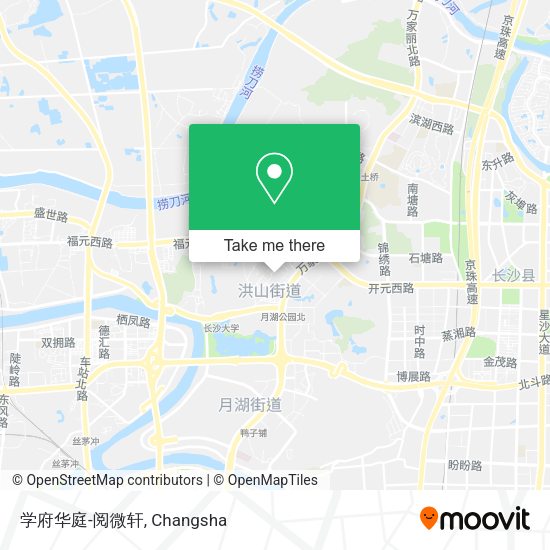 学府华庭-阅微轩 map