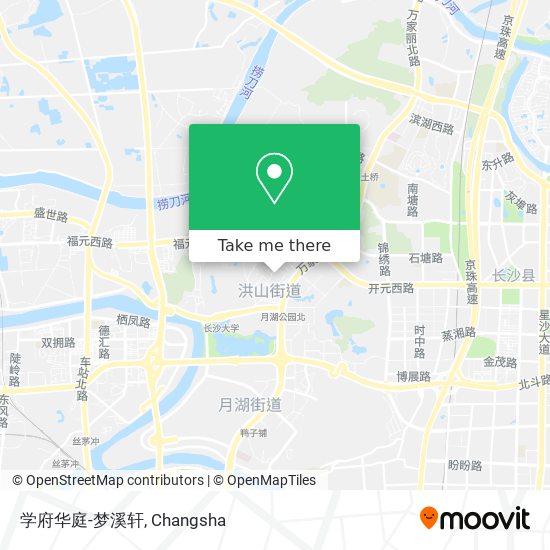 学府华庭-梦溪轩 map