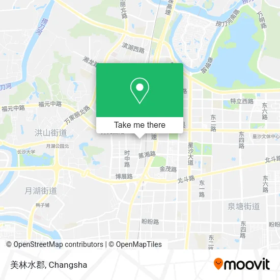 美林水郡 map