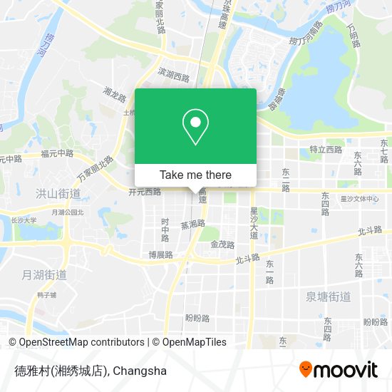 德雅村(湘绣城店) map