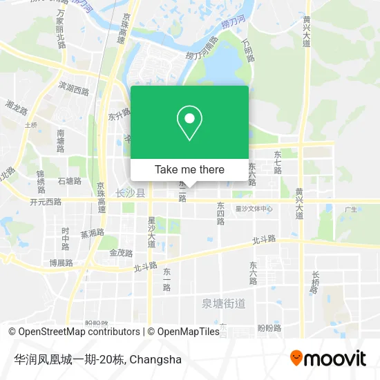 华润凤凰城一期-20栋 map