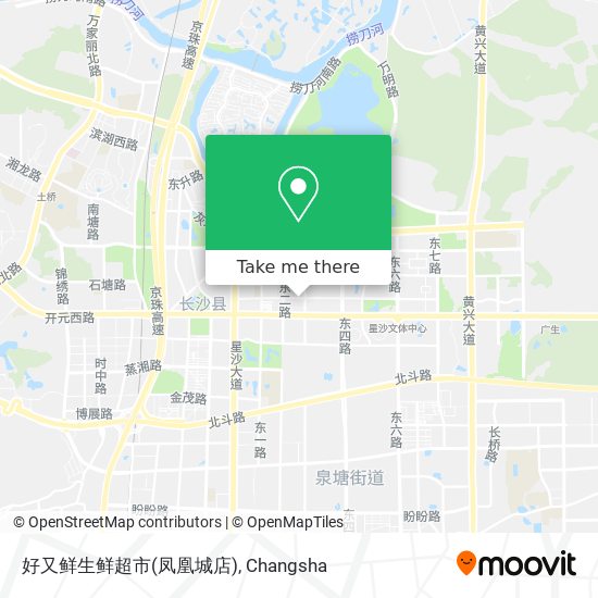 好又鲜生鲜超市(凤凰城店) map