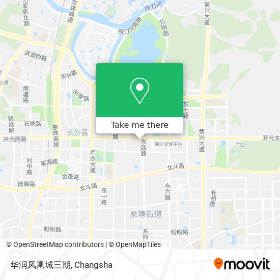 华润凤凰城三期 map