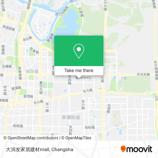 大润发家居建材mall map