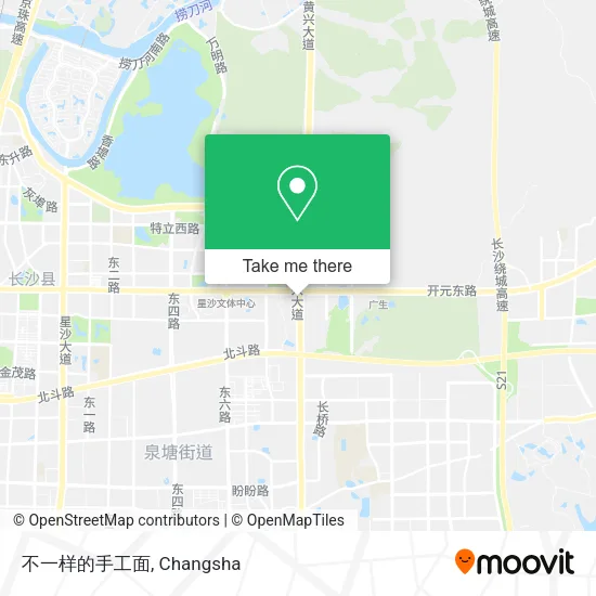 不一样的手工面 map