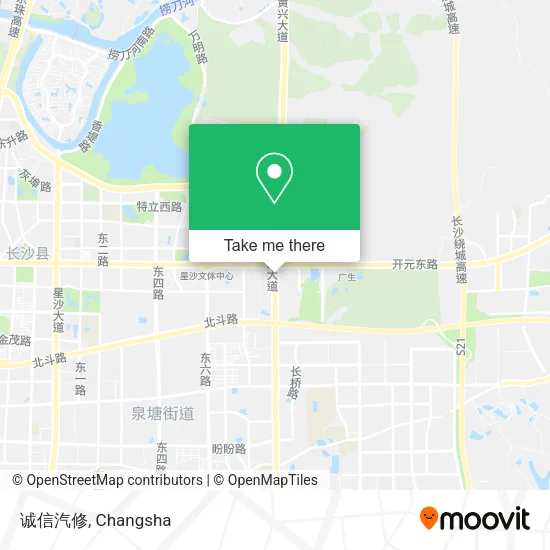 诚信汽修 map