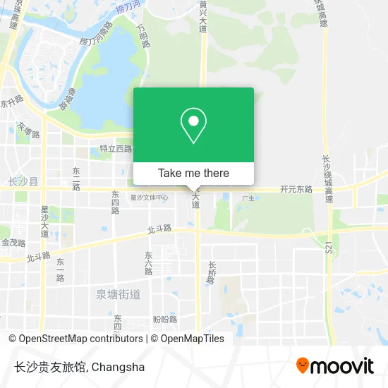 长沙贵友旅馆 map
