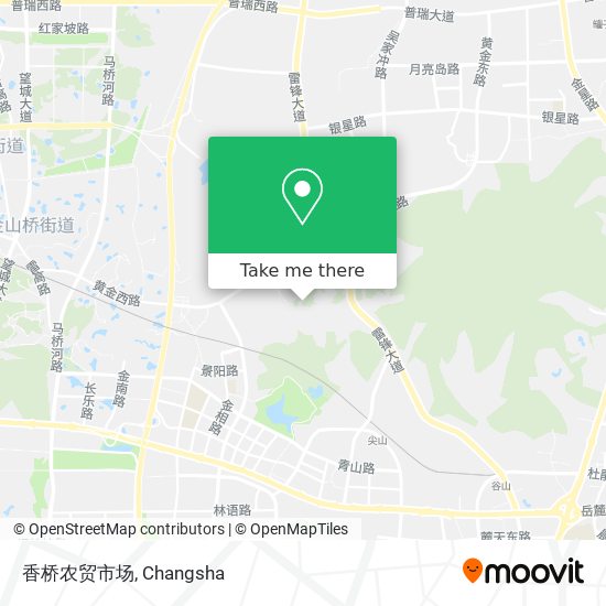 香桥农贸市场 map