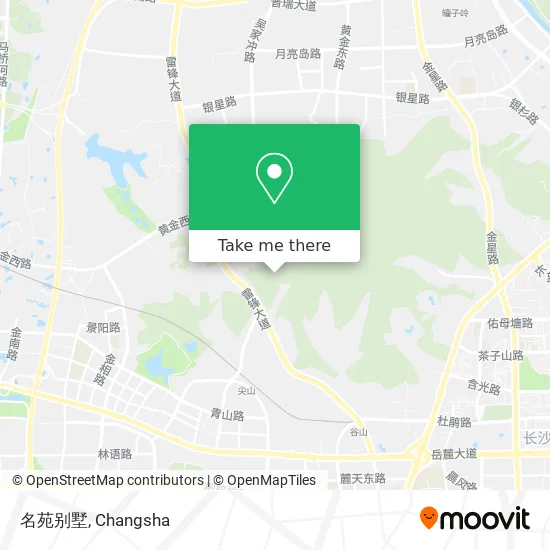 名苑别墅 map