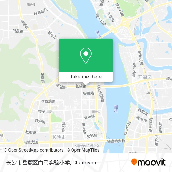 长沙市岳麓区白马实验小学 map