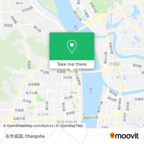 岳华嘉园 map