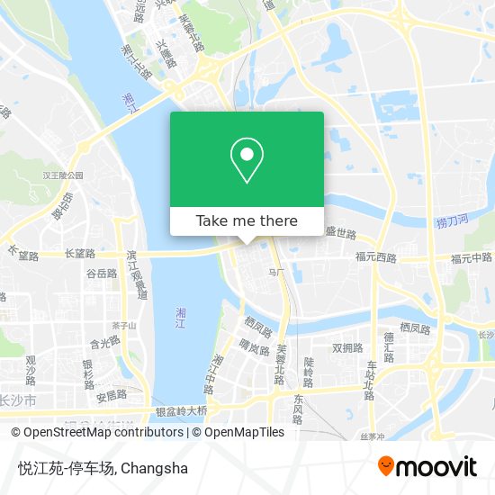 悦江苑-停车场 map