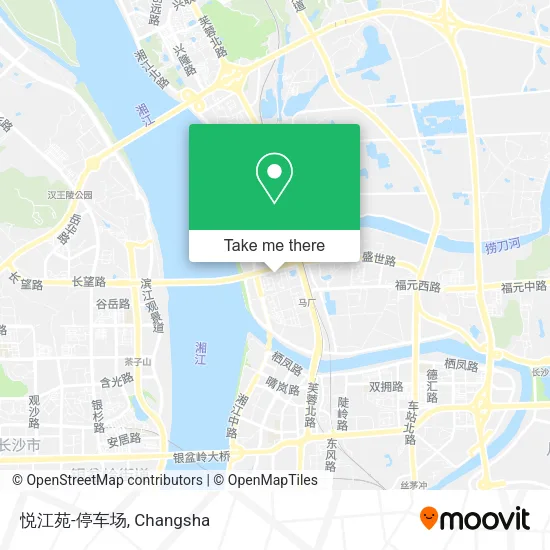 悦江苑-停车场 map
