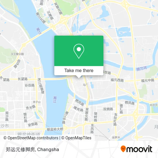 郑远元修脚房 map