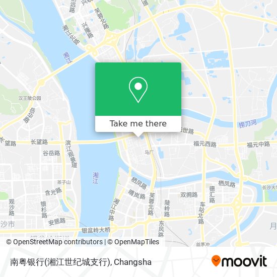 南粤银行(湘江世纪城支行) map