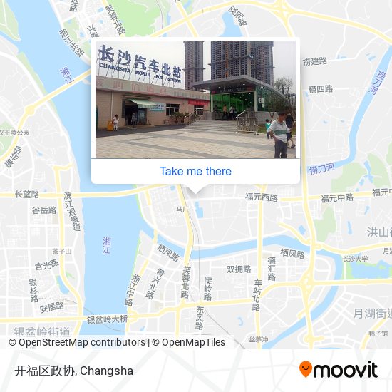 开福区政协 map