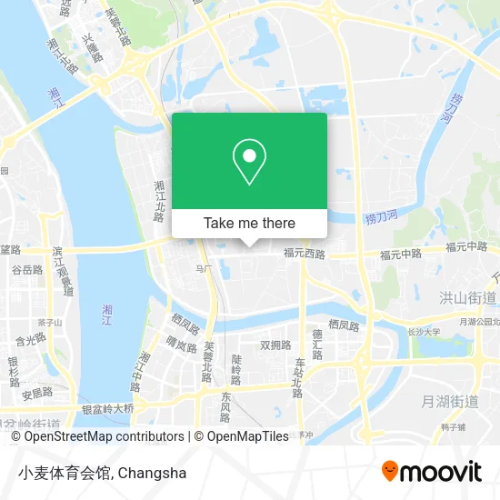 小麦体育会馆 map
