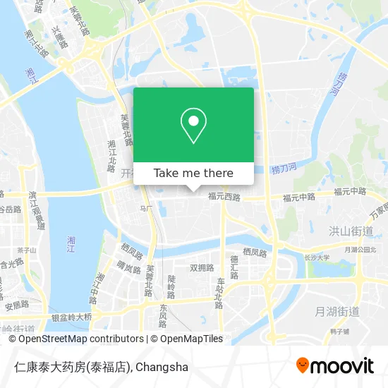 仁康泰大药房(泰福店) map