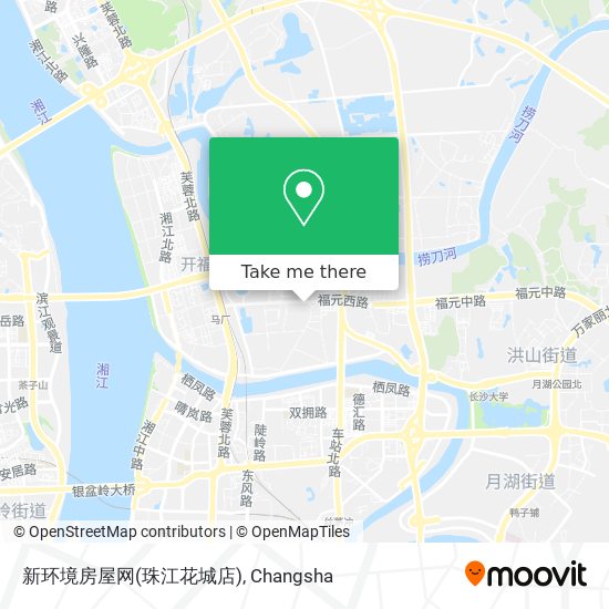 新环境房屋网(珠江花城店) map