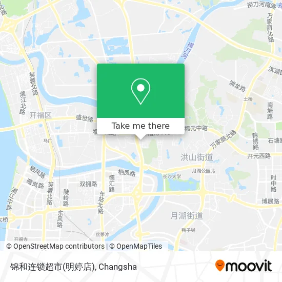 锦和连锁超市(明婷店) map