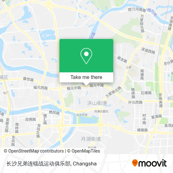 长沙兄弟连镭战运动俱乐部 map
