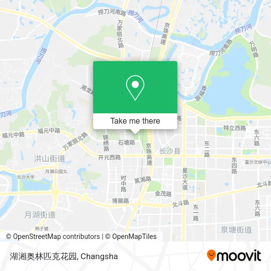 湖湘奥林匹克花园 map