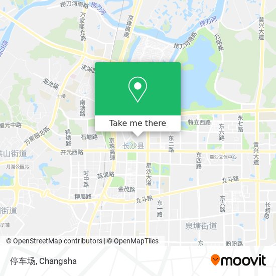 停车场 map