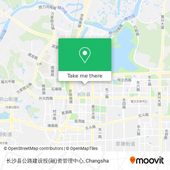 长沙县公路建设投(融)资管理中心 map