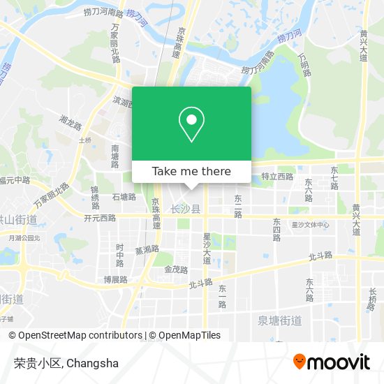 荣贵小区 map