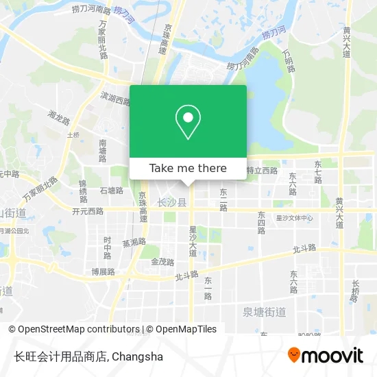 长旺会计用品商店 map