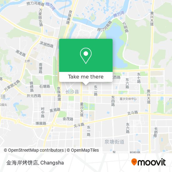 金海岸烤饼店 map