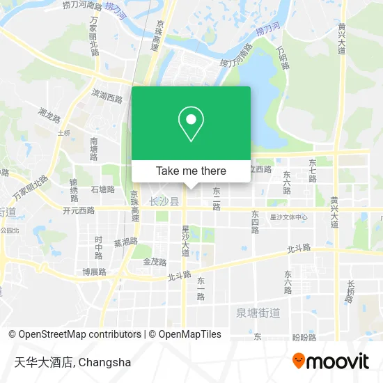 天华大酒店 map