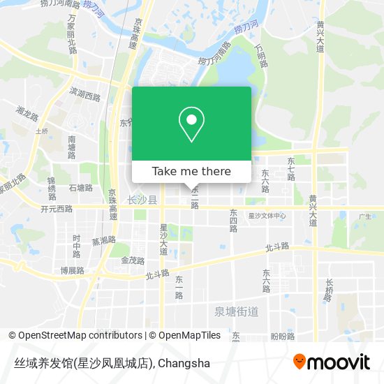 丝域养发馆(星沙凤凰城店) map