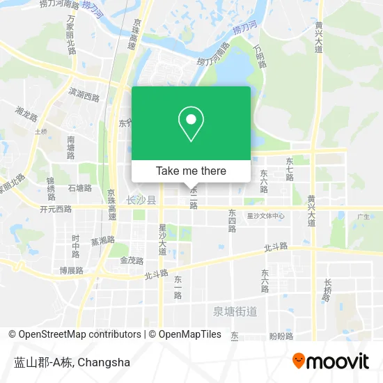 蓝山郡-A栋 map