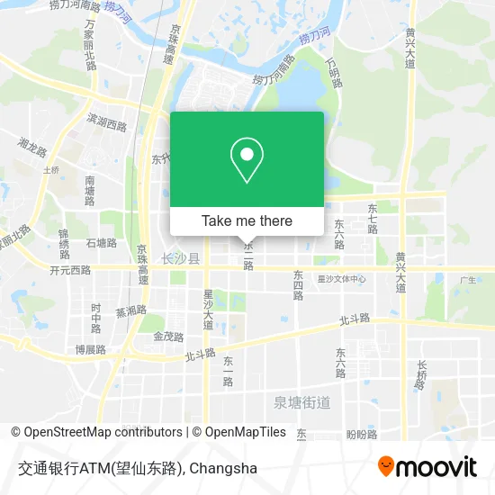 交通银行ATM(望仙东路) map