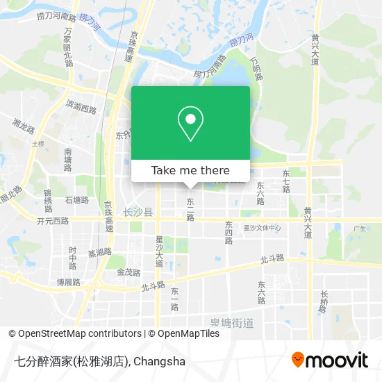 七分醉酒家(松雅湖店) map