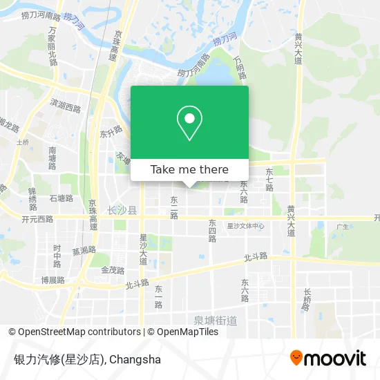 银力汽修(星沙店) map