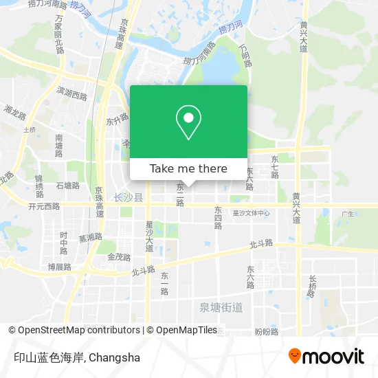 印山蓝色海岸 map