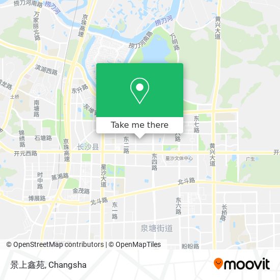 景上鑫苑 map