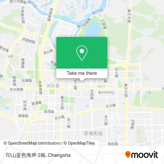 印山蓝色海岸-2栋 map