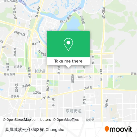 凤凰城紫云府3期3栋 map